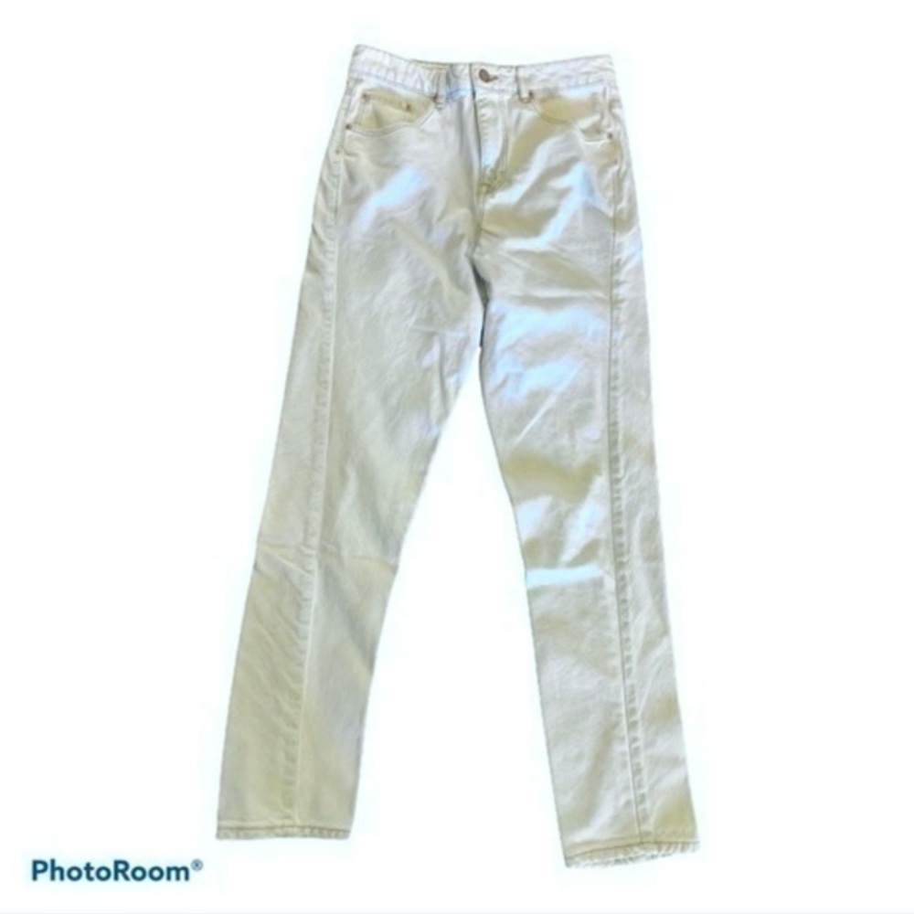 ASOS light wash mom high waist jeans